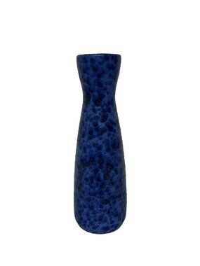 Vintage West Germany Scheurich Blue Vase Stoneware